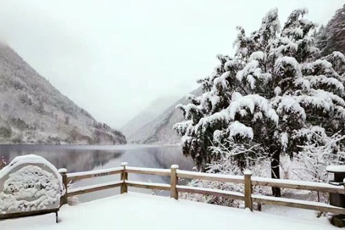 九寨溝十二、一、二月旅游_九寨溝藍冰童話游